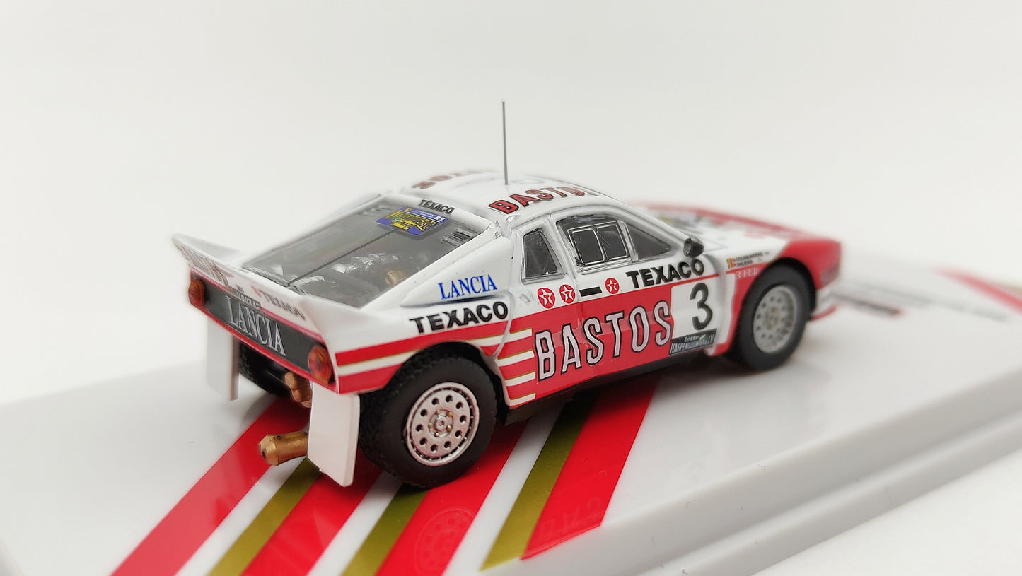 Tarmac Works Lancia 037 P.Snijers/D.Colebunders Rally Haspengouw Winner 1985 TC-T64PTL002-85RVH03