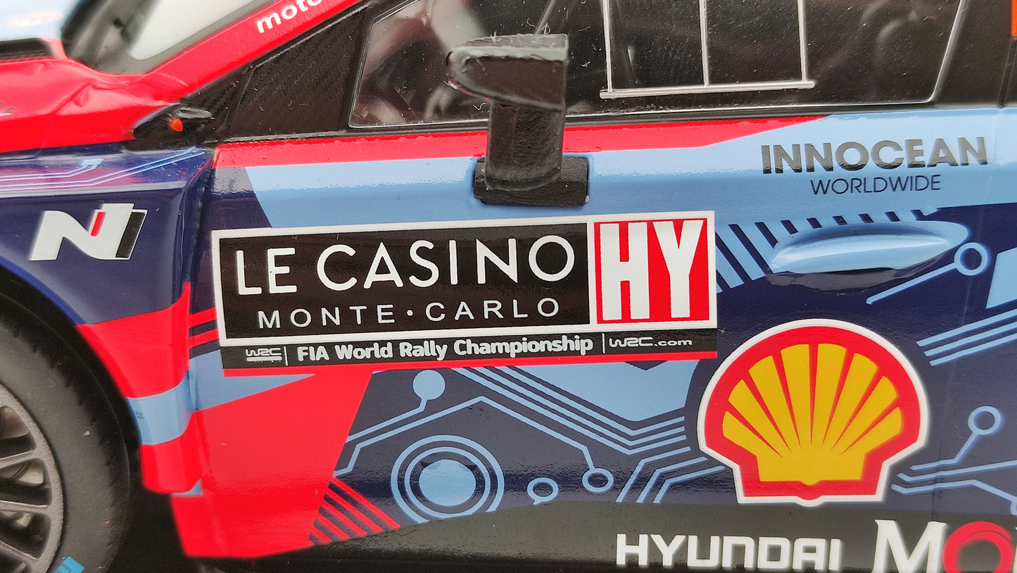 Ixo Hyundai i20 Rally1 2022 Rallye Monte Carlo T.Neuville/M.Wydaeghe 1/18 18RMC112.22