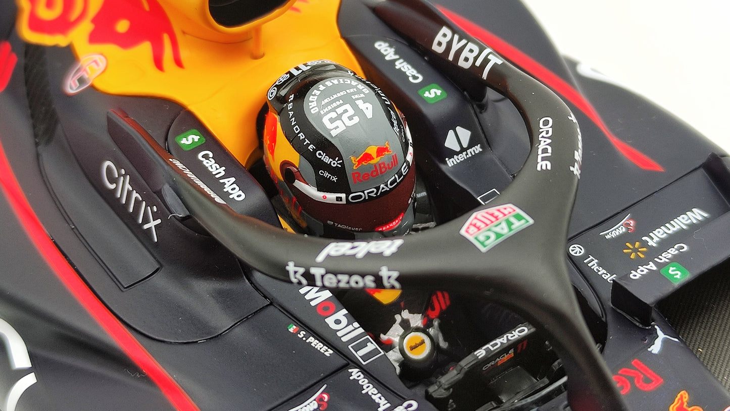 Minichamps Red Bull RB18 Sergio Perez Winner Monaco GP 2022 113220711