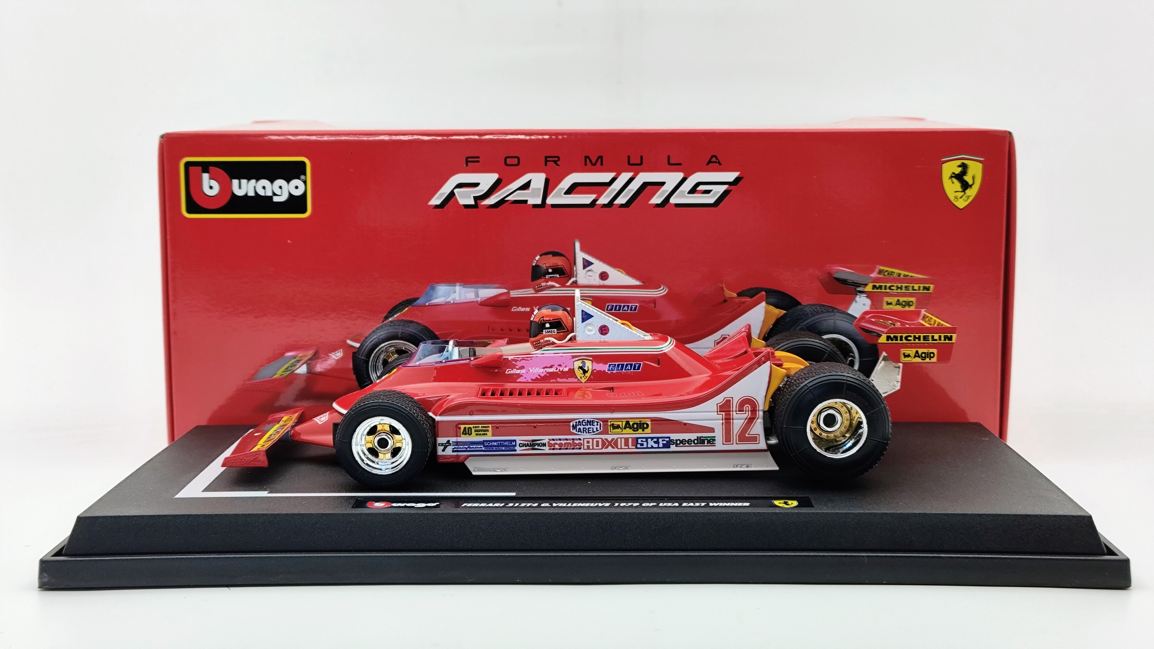ミニカー GP Replicas 1/12 1979 Ferrari 312T4 Ferrari - 312T4 n°11 (1979) 1:12 - Jody Scheckter - Pole