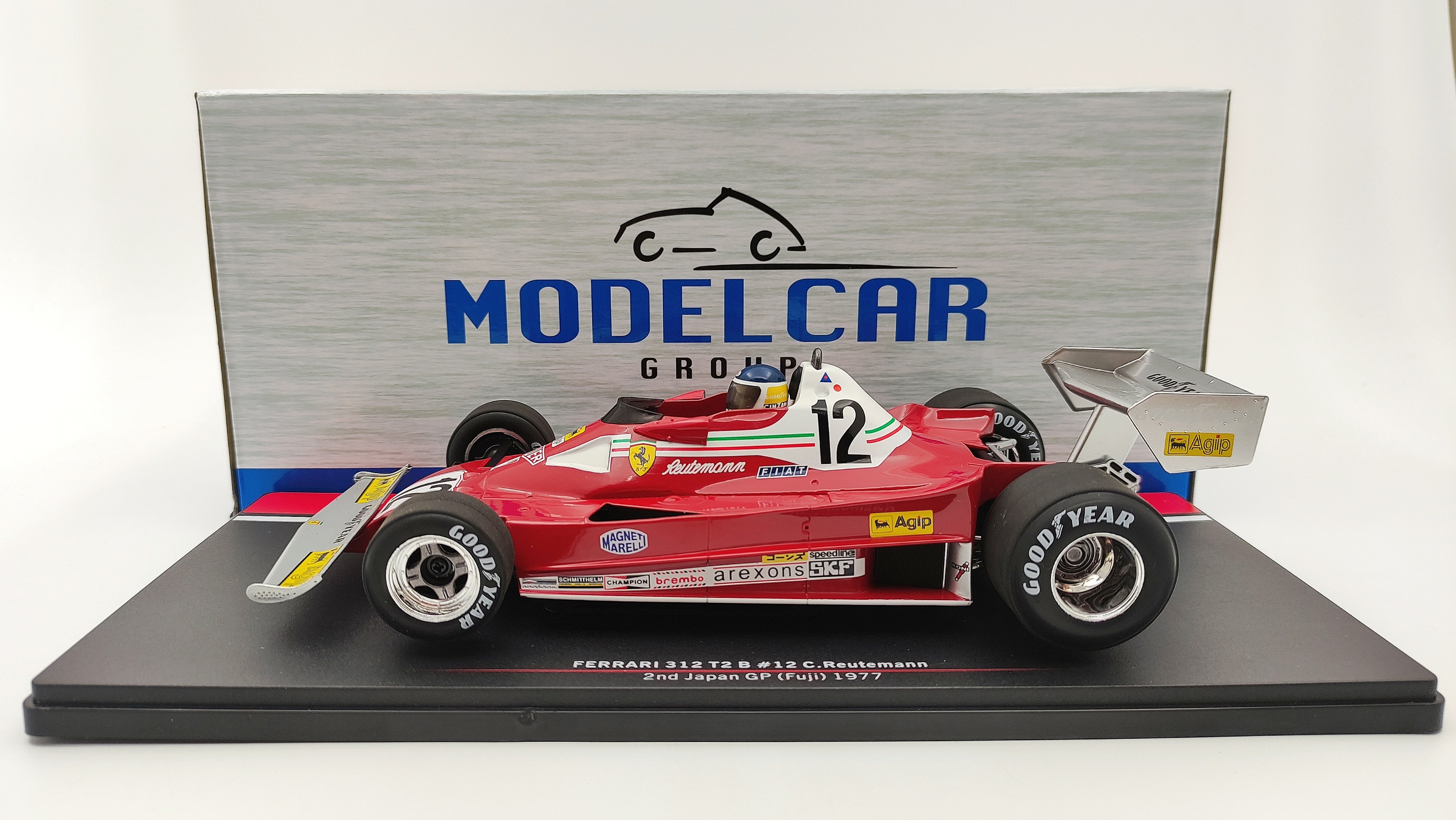 Model Car Group Ferrari 312 T2B Carlos Reutemann Japanese GP 1977 F1 1/18  MCG18603F