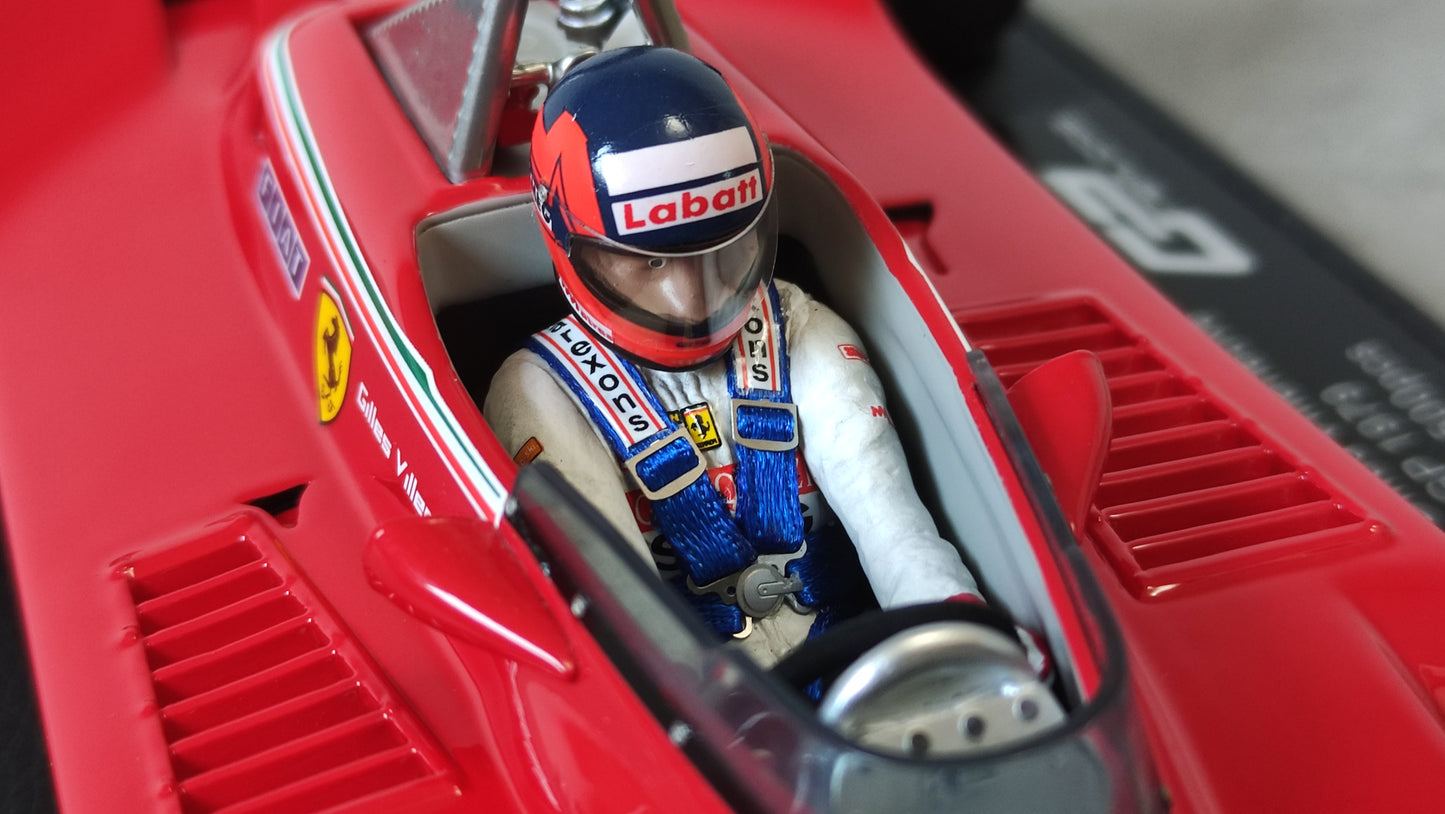 GP Replicas Ferrari 312T4 Gilles Villeneuve 1979 Dutch GP 1/18 GP002CN