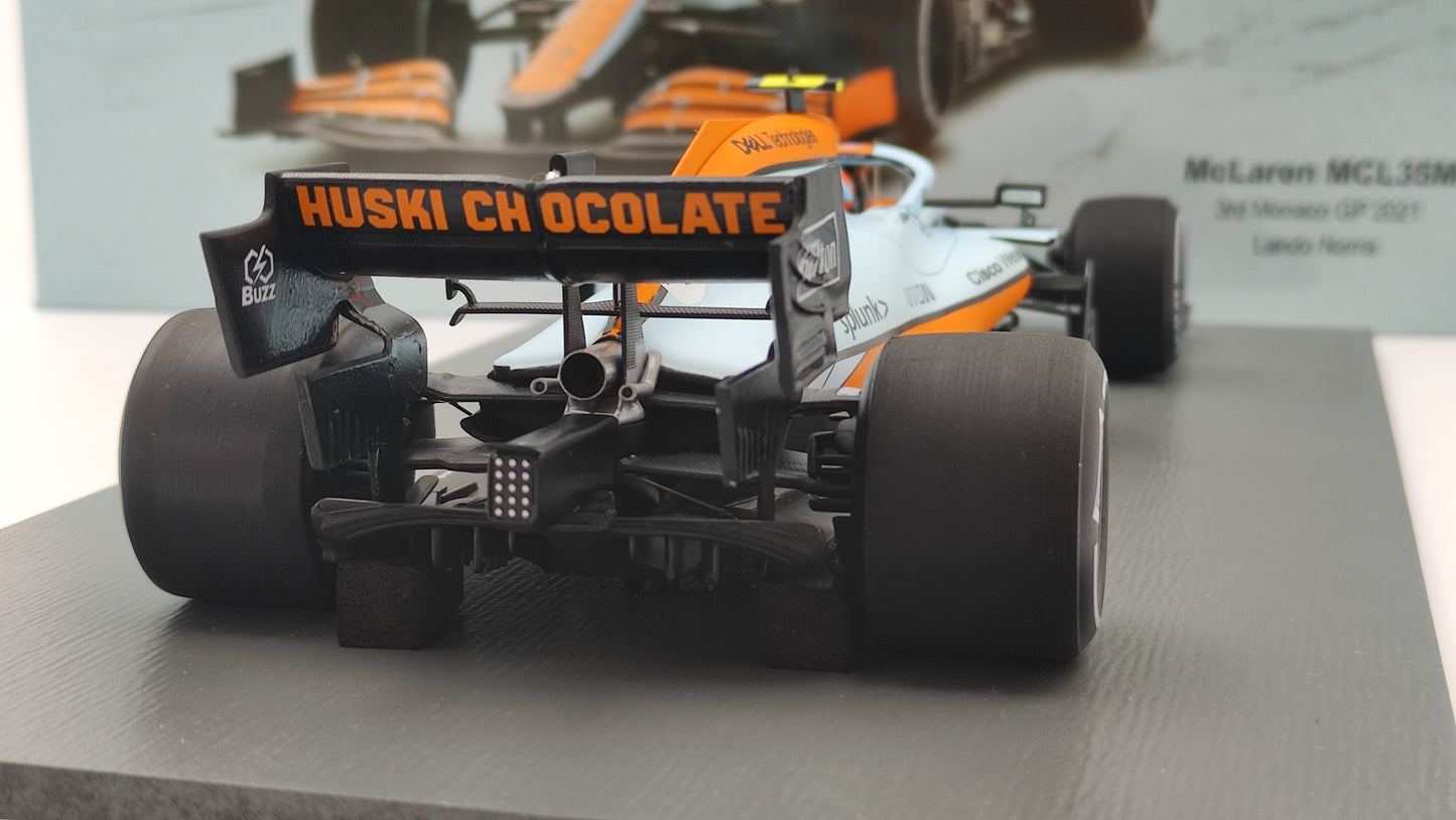 Spark Mclaren MCL35M VUSE Lando Norris Monaco GP 2021 1/18 18S597