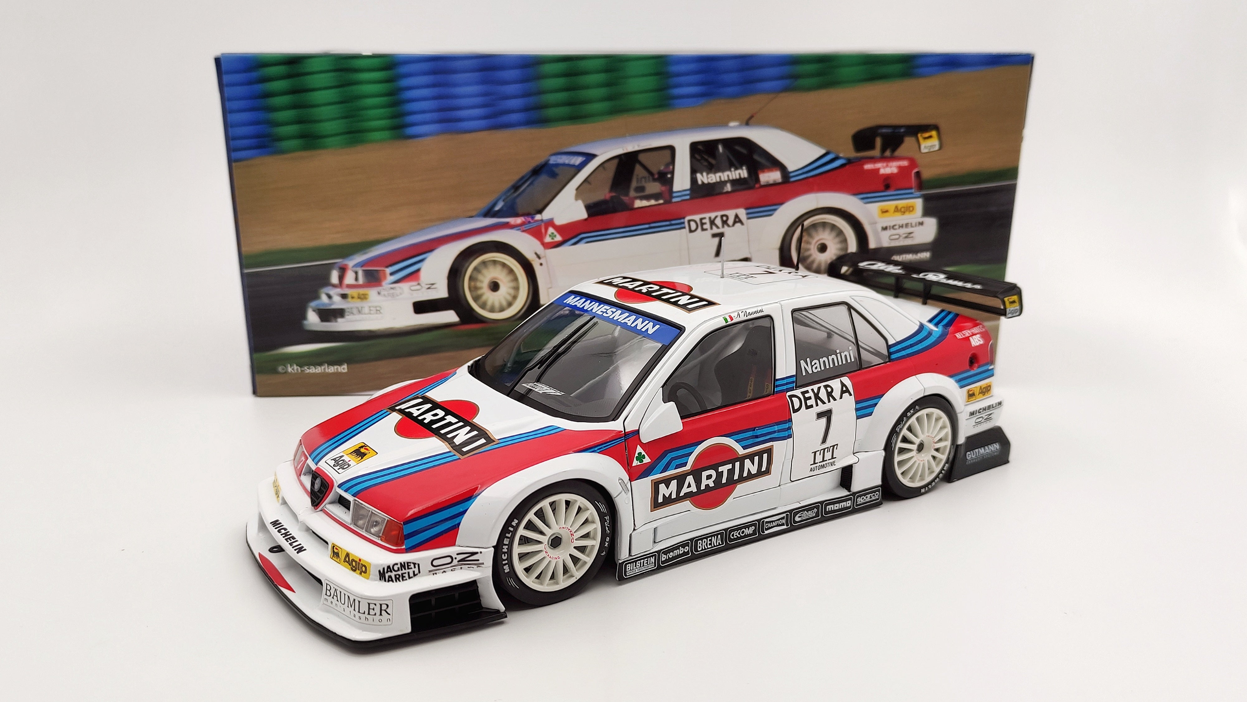 Werk 83 Alfa Romeo 155 V6 TI DTM ITC Alessandro Nannini 1/18 1995