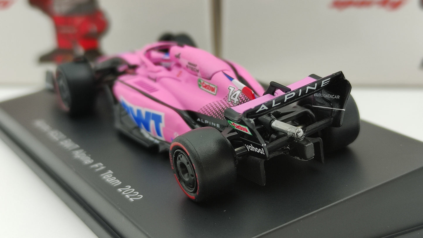 Sparky Alpine A522 Fernando Alonso F1 2022 1/64 SY250