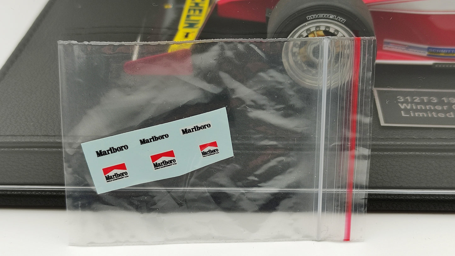 GP Replicas Ferrari 312T3 Gilles Villeneuve 1978 Canadian GP winner 1/18 GP002CN