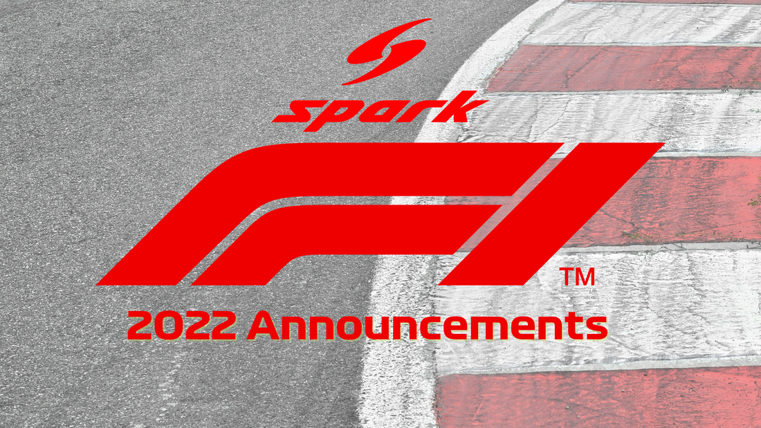 New F1 2022 announcements by Spark - Nieuwe F1 2022 aankondigingen Spark
