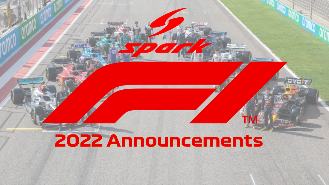 Spark models F1 2022 1/18 news - Updated announcements!