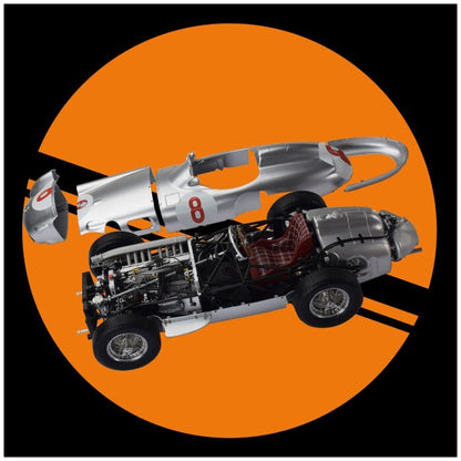 IXO Diamond 8 Mercedes W196 R n°8 Juan Manuel Fangio 1954-55 F1 World Champion 1/8 IXO-003