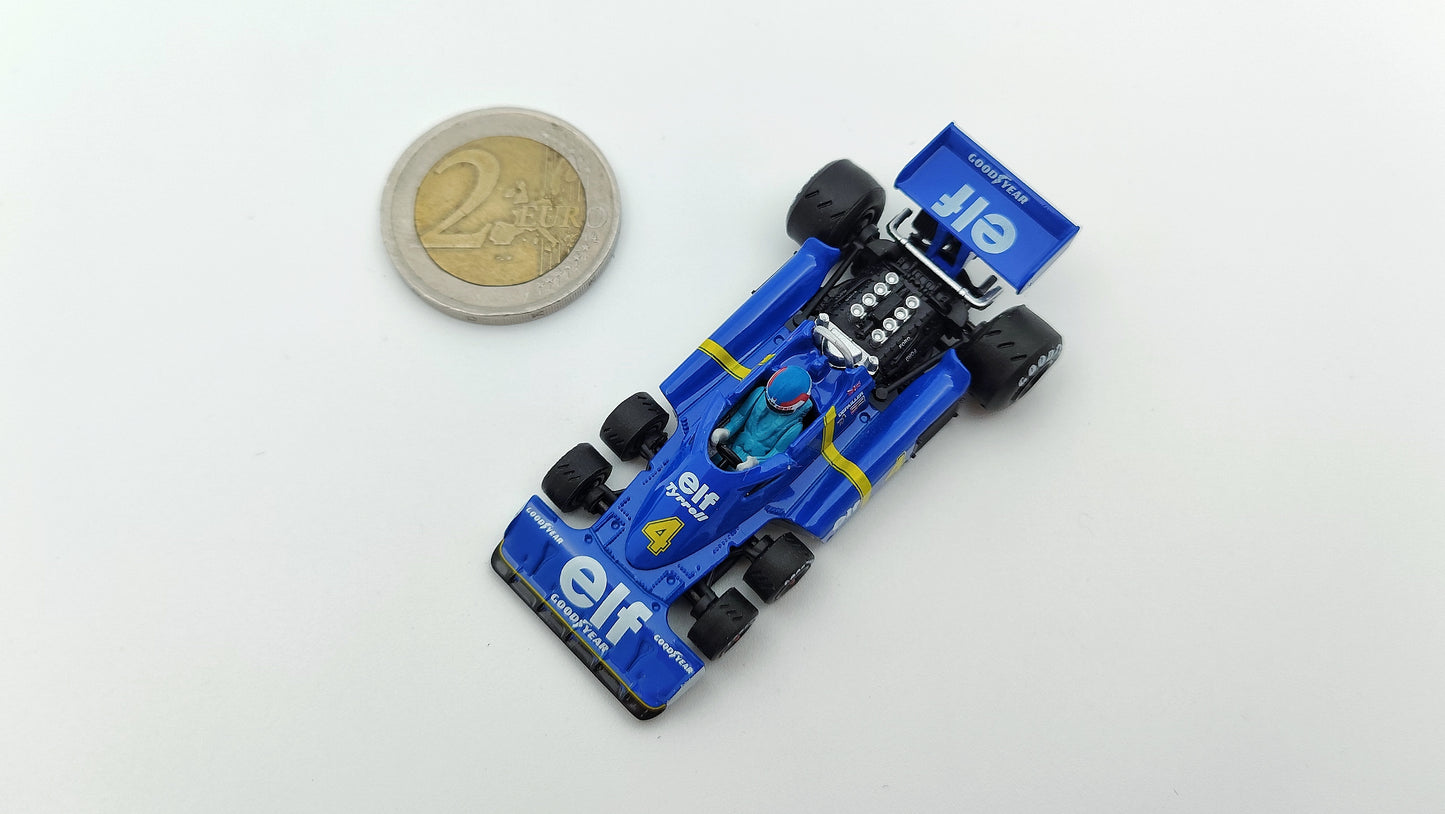 Mini GT Tyrrell Ford P34 Patrick Depailler Swedish GP 1976 1/64 MGT00584lhd