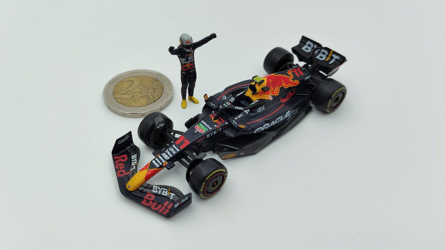 Mini GT Red Bull RB18 Sergio Perez Winner Monaco GP 2022 1/64 MGT00551lhd