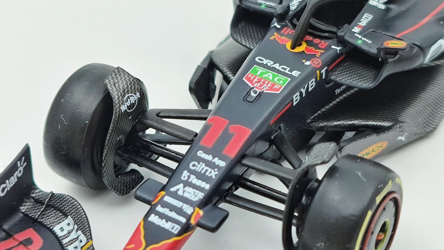 Mini GT Red Bull RB18 Sergio Perez Winner Monaco GP 2022 1/64 MGT00551lhd