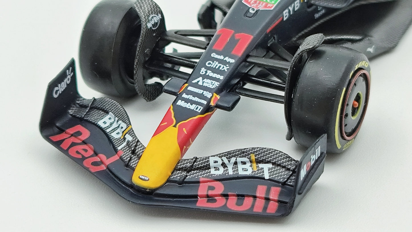 Mini GT Red Bull RB18 Sergio Perez Winner Monaco GP 2022 1/64 MGT00551lhd