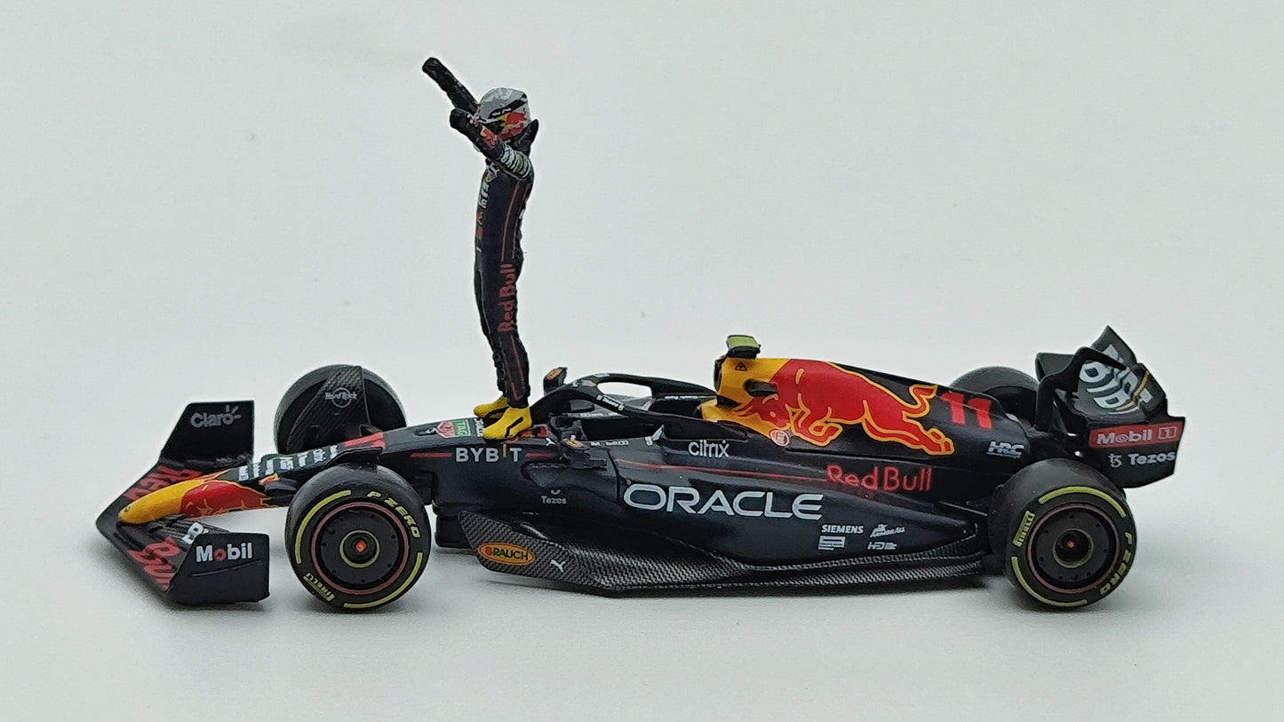 Mini GT Red Bull RB18 Sergio Perez Winner Monaco GP 2022 1/64 MGT00551lhd