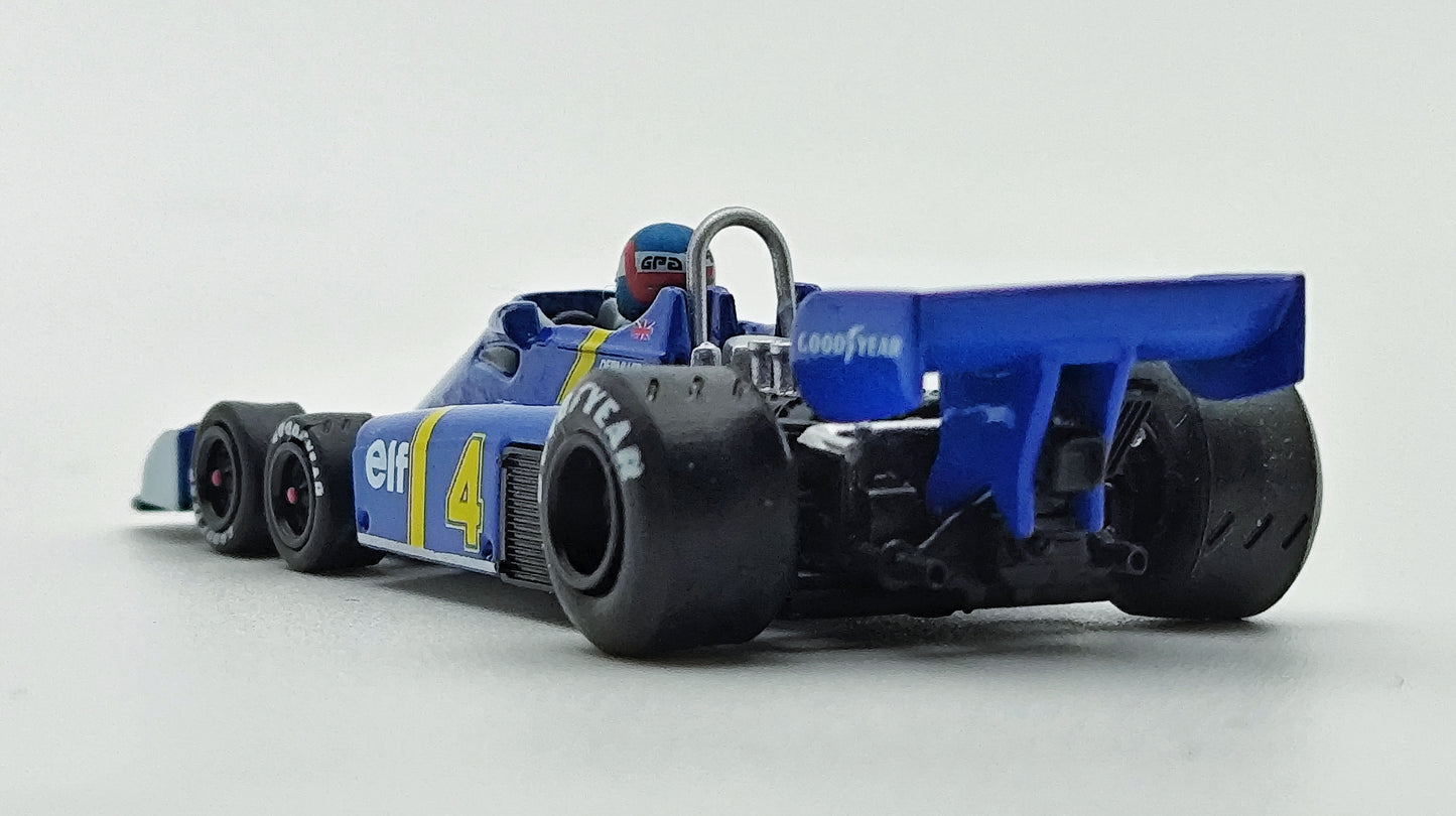 Mini GT Tyrrell Ford P34 Patrick Depailler Swedish GP 1976 1/64 MGT00584lhd