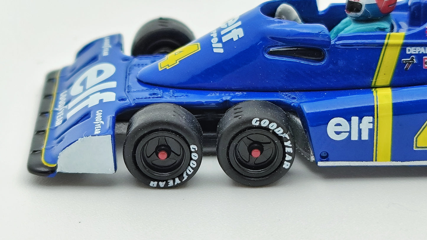 Mini GT Tyrrell Ford P34 Patrick Depailler Swedish GP 1976 1/64 MGT00584lhd