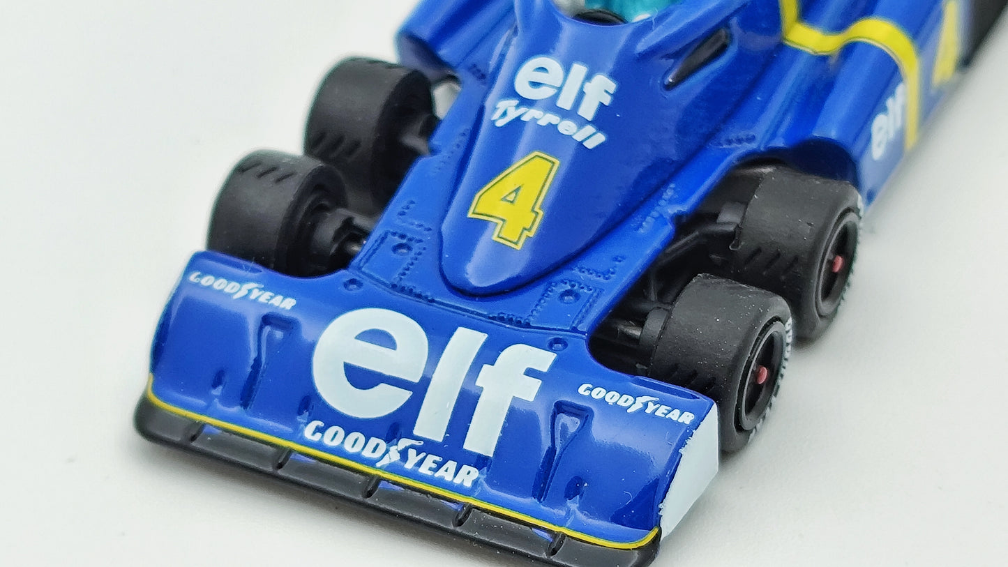 Mini GT Tyrrell Ford P34 Patrick Depailler Swedish GP 1976 1/64 MGT00584lhd