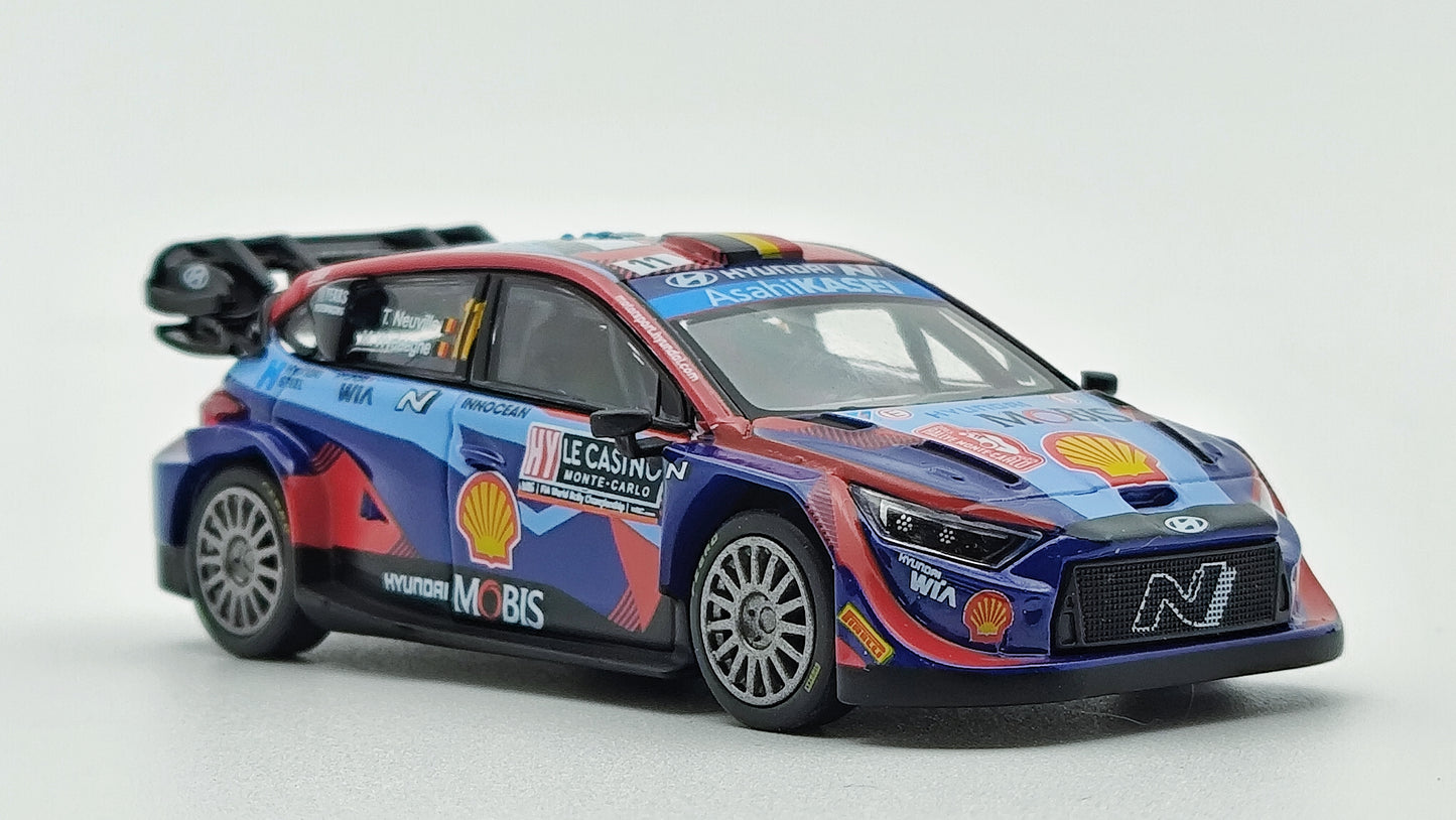 Mini GT Hyundai i20 Rally1 Neuville/Wydaeghe 1/64 MGT00710-L