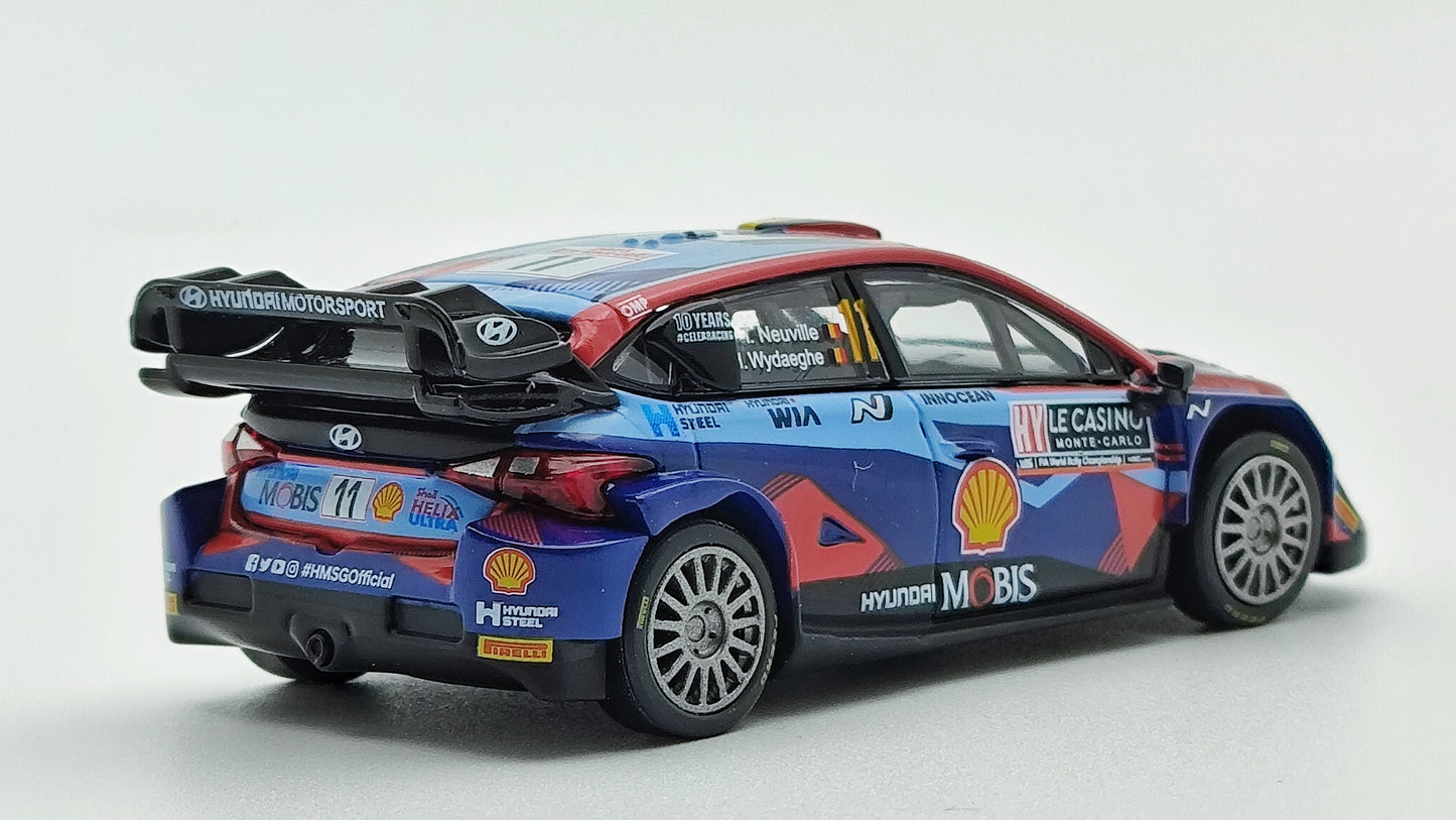 Mini GT Hyundai i20 Rally1 Neuville/Wydaeghe 1/64 MGT00710-L