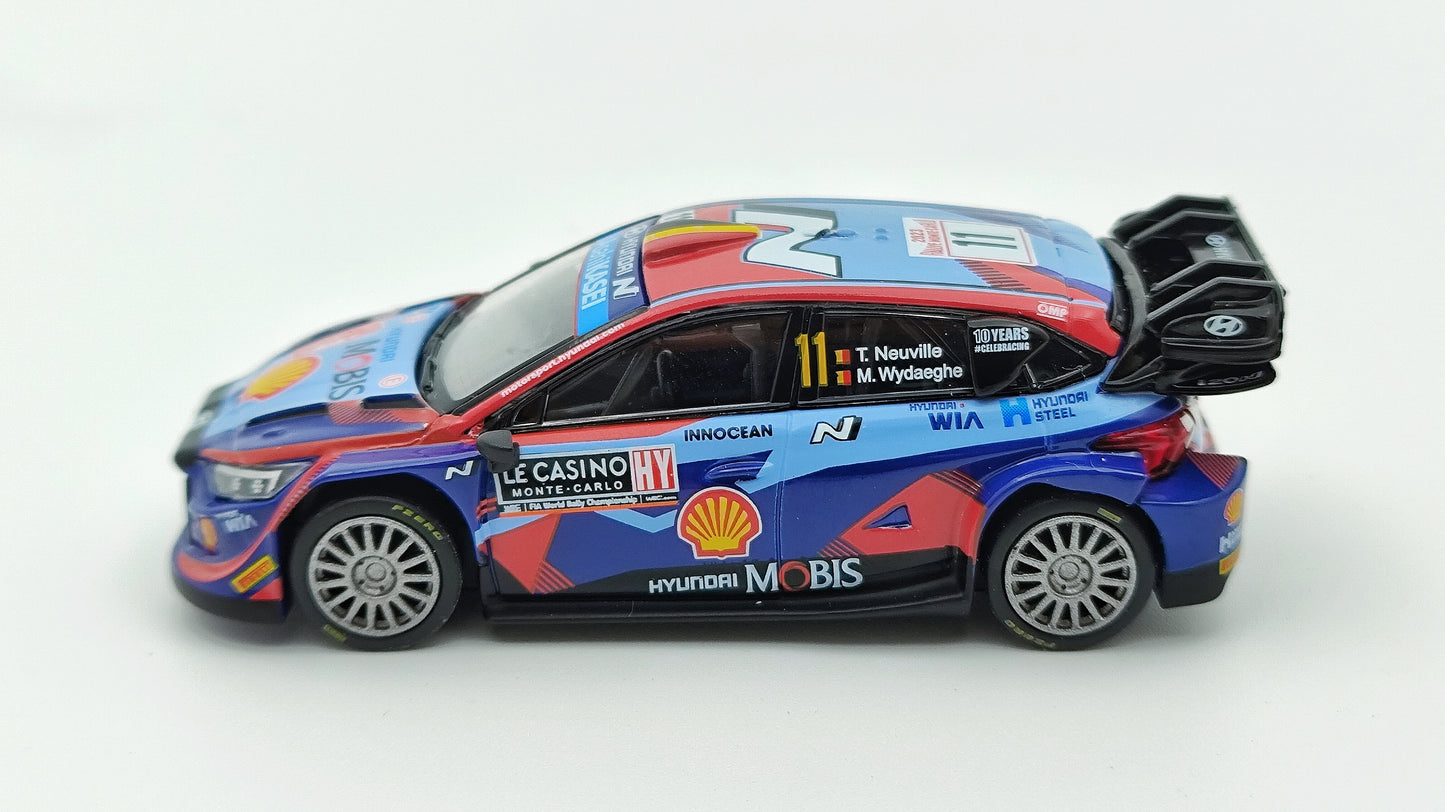 Mini GT Hyundai i20 Rally1 Neuville/Wydaeghe 1/64 MGT00710-L