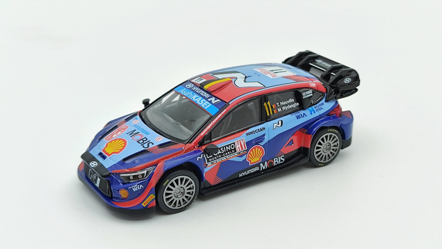 Mini GT Hyundai i20 Rally1 Neuville/Wydaeghe 1/64 MGT00710-L