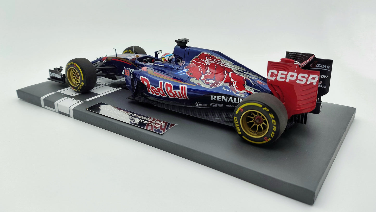 Minichamps Toro Rosso STR10 Australian GP F1 debut Max Verstappen 1/18 117150033