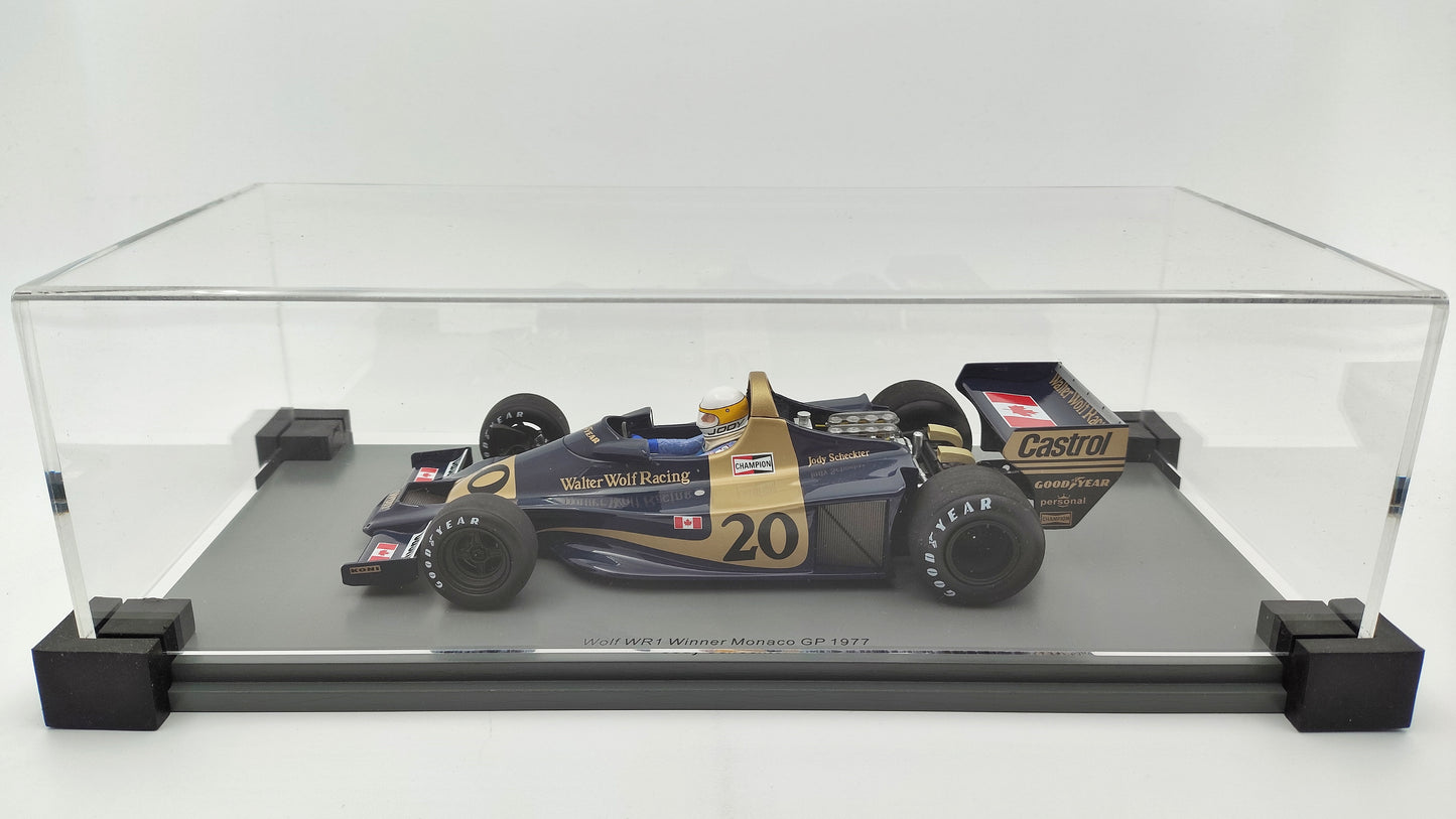 Spark Wolf Ford WR1 Jody Scheckter Monaco GP 1977 Winner 1/18 18S372