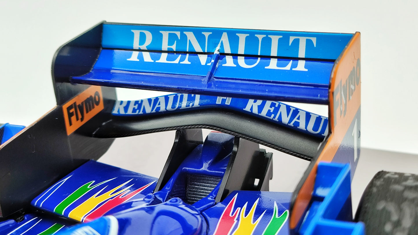 Minichamps Benetton Renault B195 Canadian GP Schumacher Alesi taxi 1995 F1 First Win 1/18 513950601