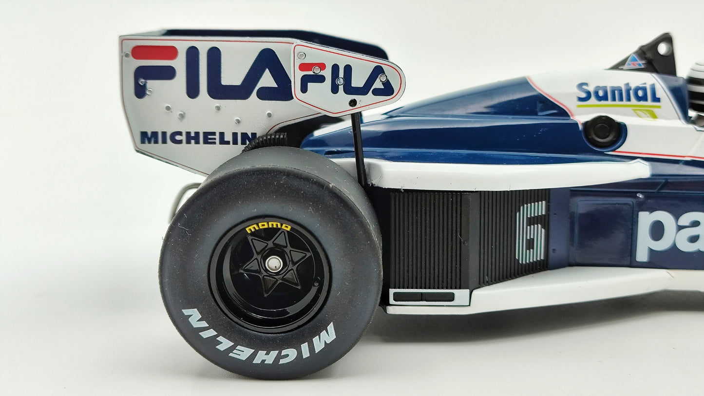 Model Car Group Brabham BMW BT52B Riccardo Patrese winner South African GP 1983 F1 1/18 MCG18619F