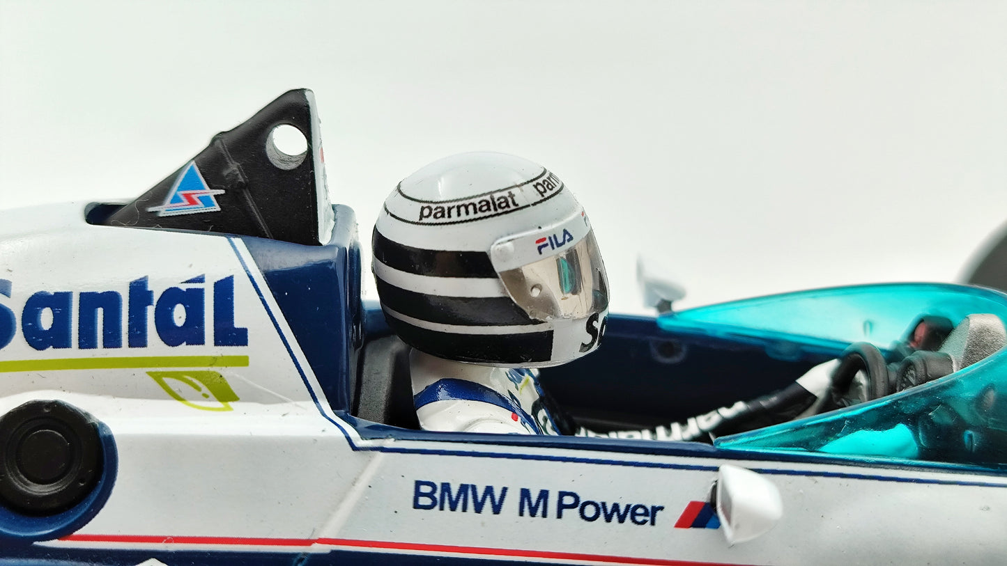 Model Car Group Brabham BMW BT52B Riccardo Patrese winner South African GP 1983 F1 1/18 MCG18619F