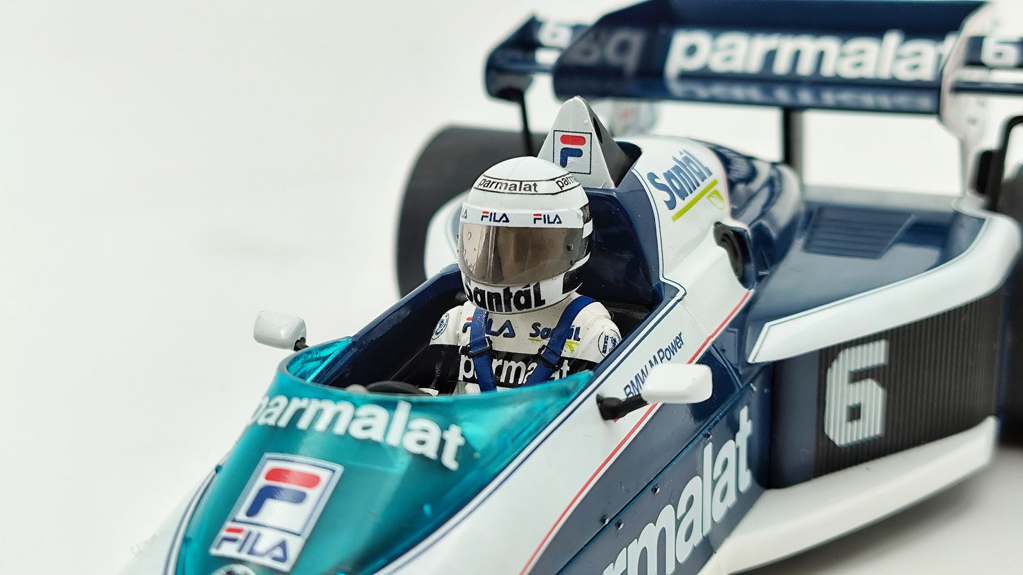 Model Car Group Brabham BMW BT52B Riccardo Patrese winner South African GP 1983 F1 1/18 MCG18619F