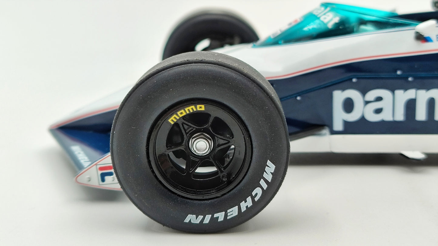 Model Car Group Brabham BMW BT52B Riccardo Patrese winner South African GP 1983 F1 1/18 MCG18619F