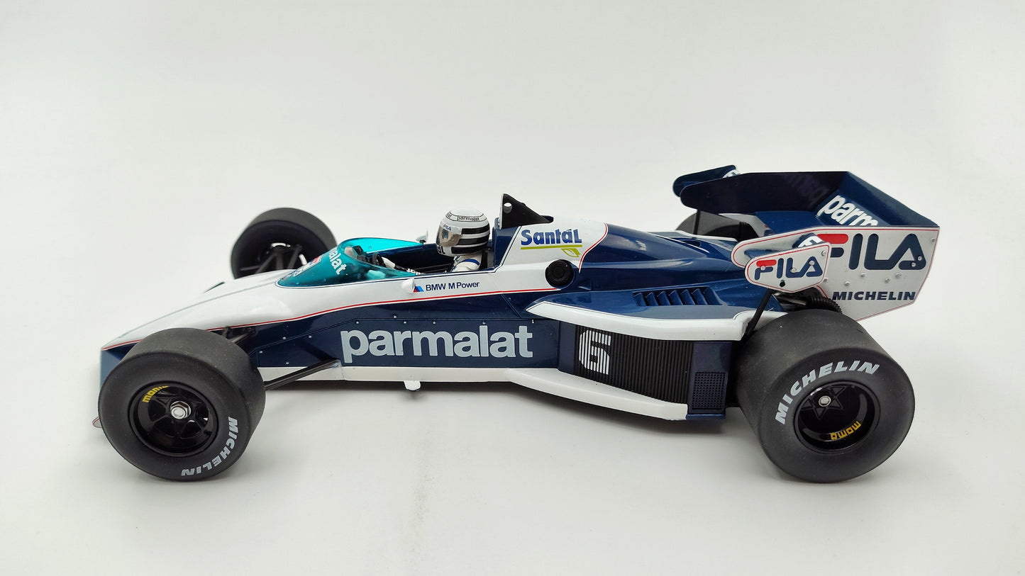 Model Car Group Brabham BMW BT52B Riccardo Patrese winner South African GP 1983 F1 1/18 MCG18619F