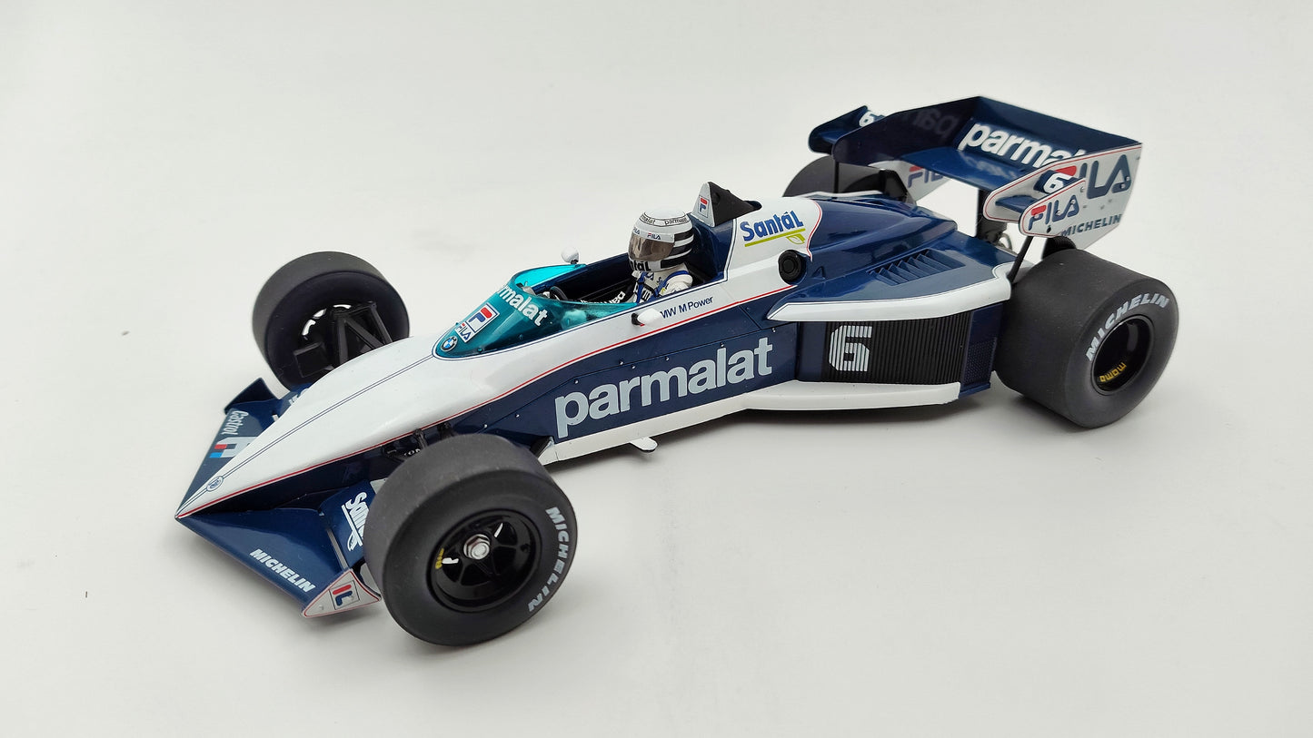 Model Car Group Brabham BMW BT52B Riccardo Patrese winner South African GP 1983 F1 1/18 MCG18619F