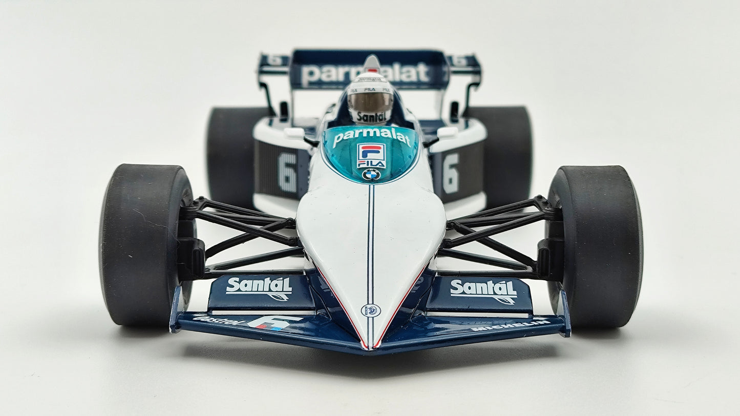 Model Car Group Brabham BMW BT52B Riccardo Patrese winner South African GP 1983 F1 1/18 MCG18619F