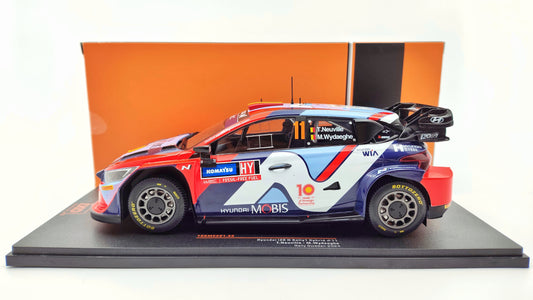 Ixo Hyundai i20 Rally1 2024 Rally Sweden T.Neuville/M.Wydaeghe 1/18 18RMC201.22