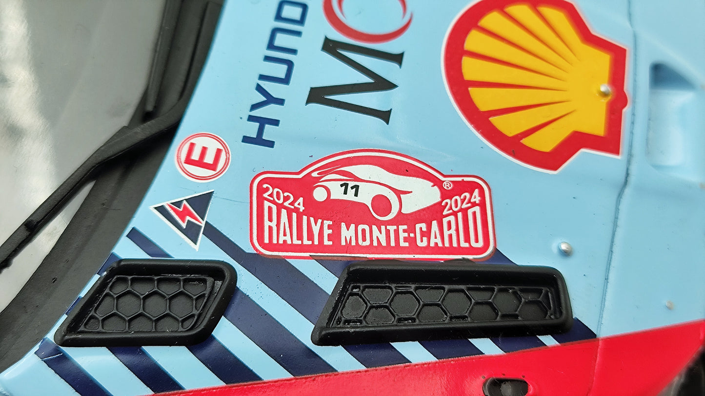 Ixo Hyundai i20 Rally1 2024 Rally Monte Carlo winner T.Neuville/M.Wydaeghe 1/18 18RMC194.22