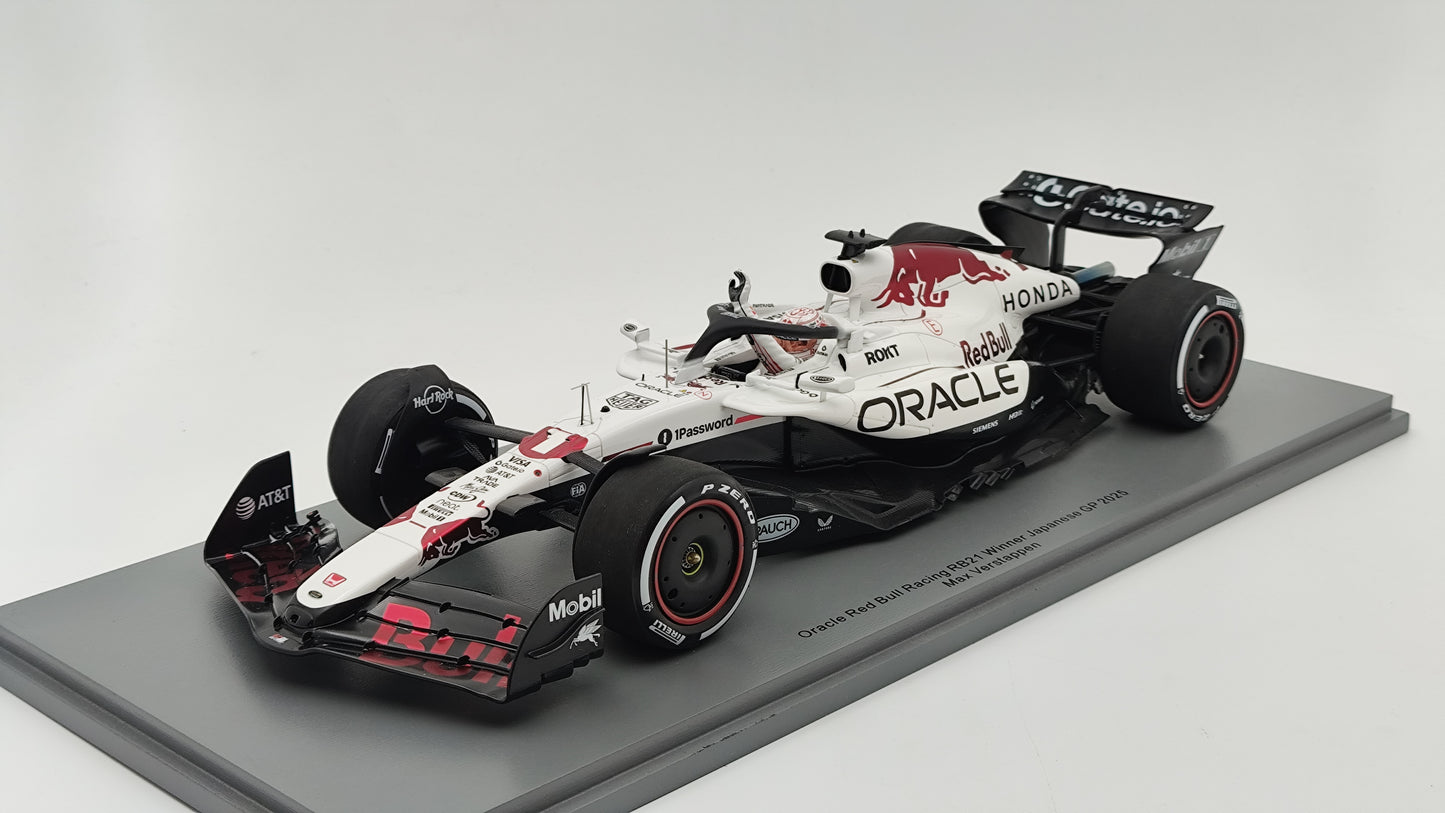 Spark Red Bull RB21 Max Verstappen Winner Japanese GP 2025 1/18 18S1004