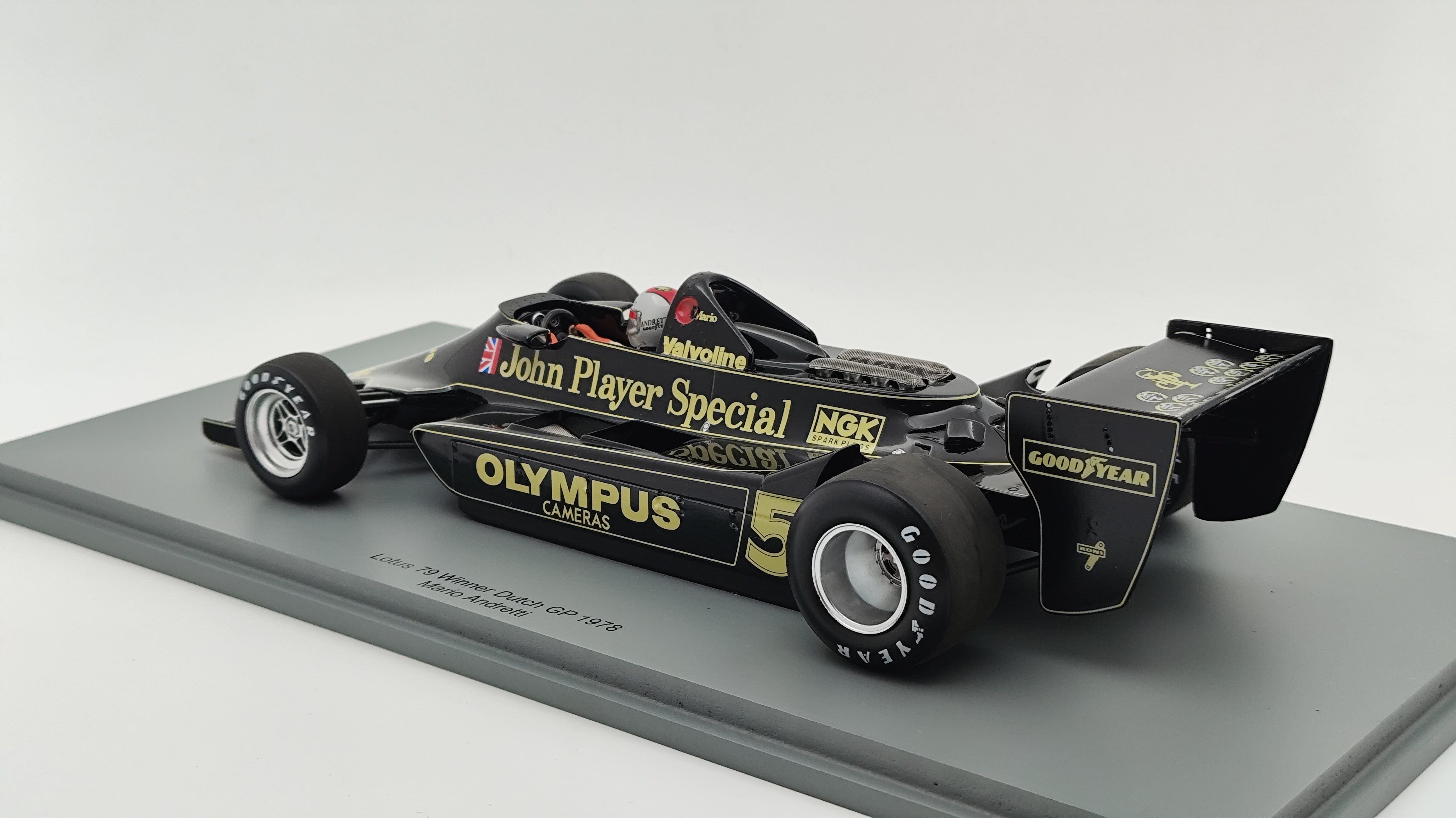 Spark Lotus 79 Mario Andretti Dutch GP Winner 1978 F1 World