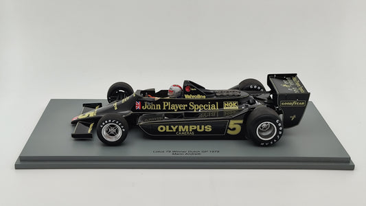Spark Lotus 79 Mario Andretti Dutch GP Winner 1978 F1 World Champion 1/18 18S444