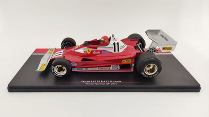 Model Car Group Ferrari 312 T2B Niki Lauda winner German GP 1977 F1 World Champion 1/18 MCG18622F