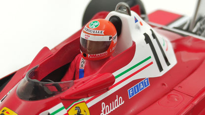 Model Car Group Ferrari 312 T2B Niki Lauda winner German GP 1977 F1 World Champion 1/18 MCG18622F