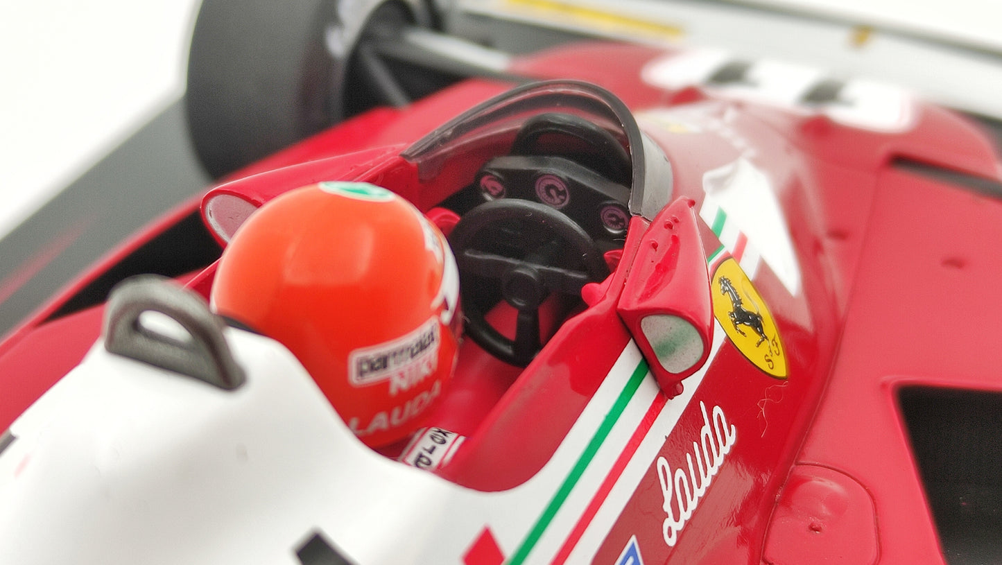 Model Car Group Ferrari 312 T2B Niki Lauda winner German GP 1977 F1 World Champion 1/18 MCG18622F