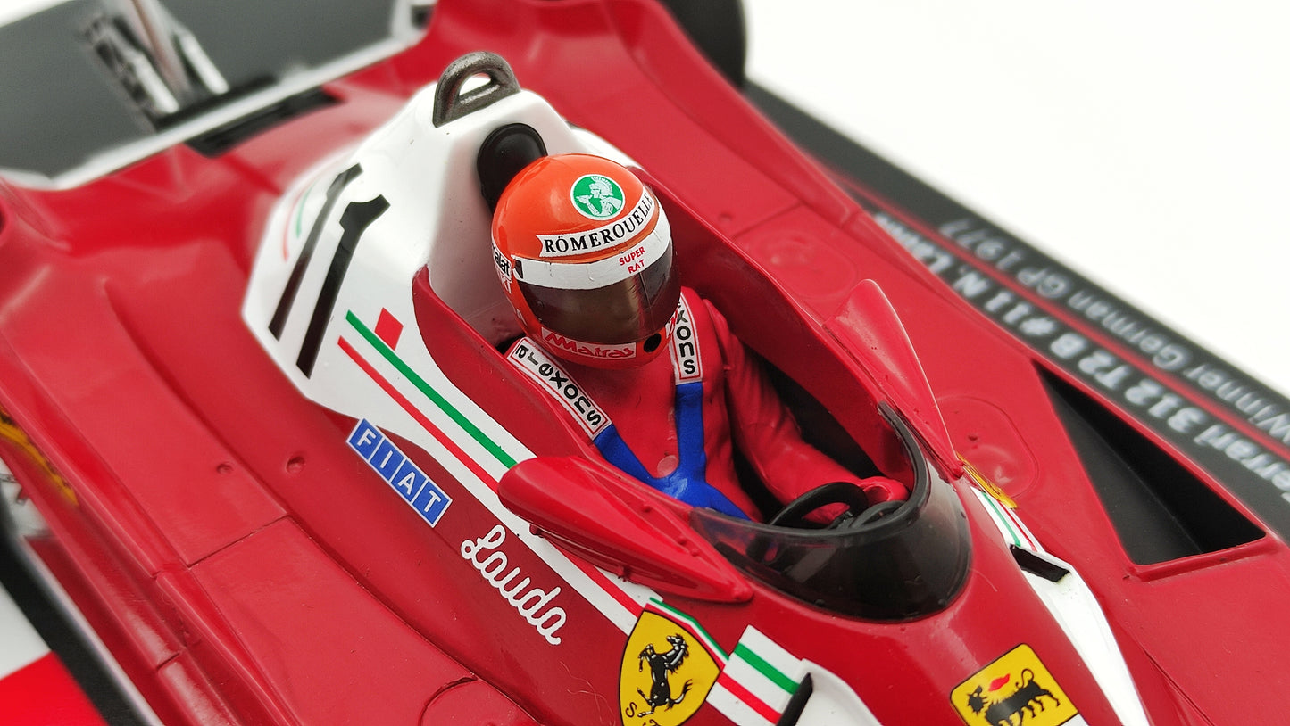 Model Car Group Ferrari 312 T2B Niki Lauda winner German GP 1977 F1 World Champion 1/18 MCG18622F