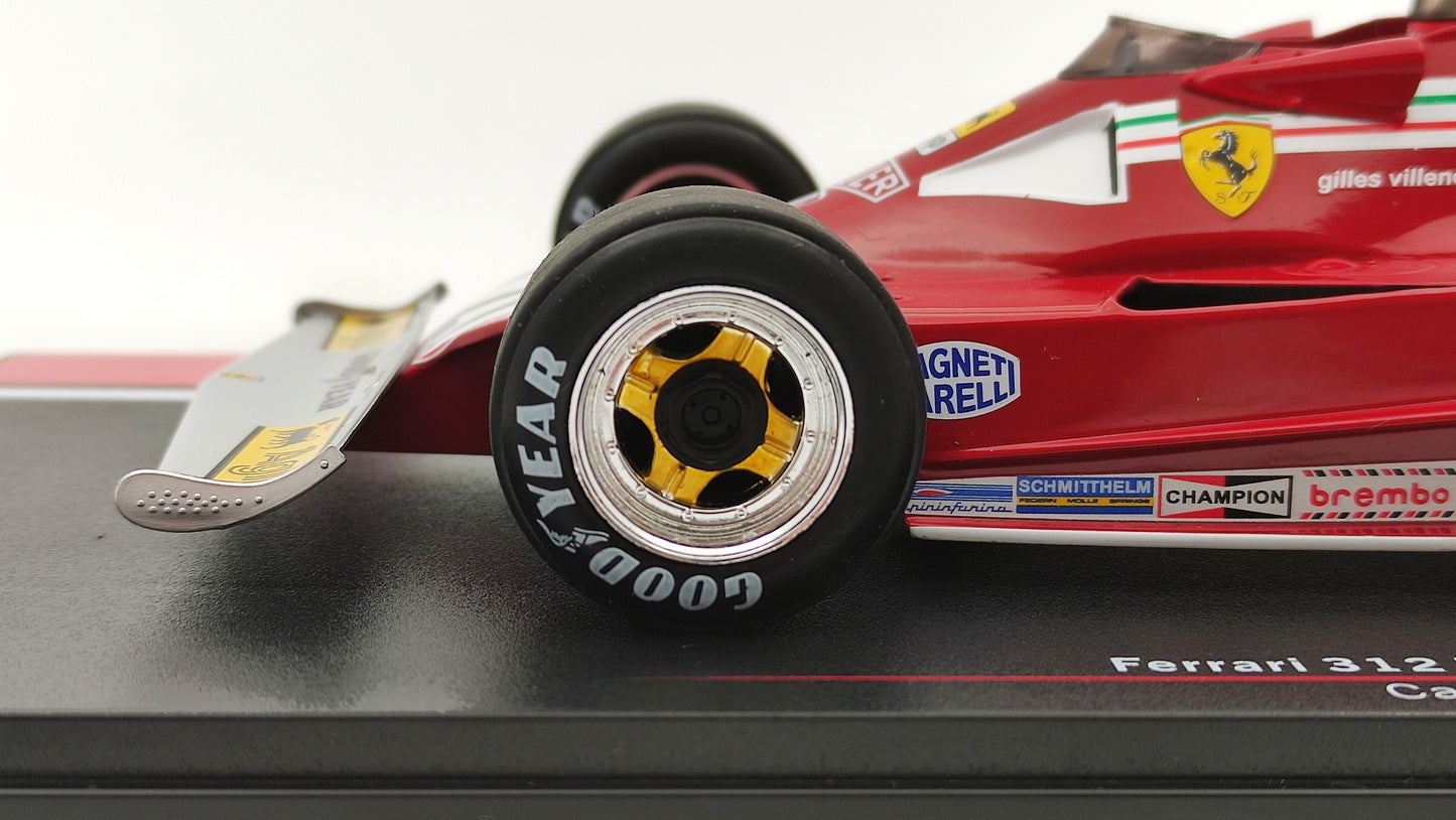 Model Car Group Ferrari 312 T3 Gilles Villeneuve Canadian GP 1977 F1 1/18 MCG18623F