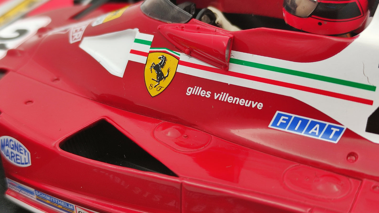 Model Car Group Ferrari 312 T3 Gilles Villeneuve Canadian GP 1977 F1 1/18 MCG18623F