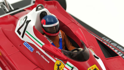 Model Car Group Ferrari 312 T3 Gilles Villeneuve Canadian GP 1977 F1 1/18 MCG18623F
