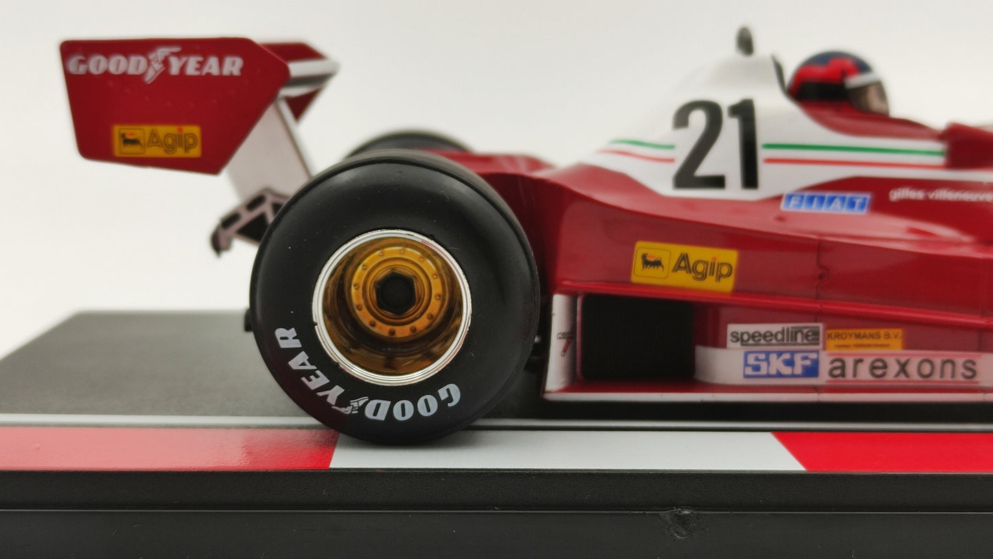 Model Car Group Ferrari 312 T3 Gilles Villeneuve Canadian GP 1977 F1 1/18 MCG18623F