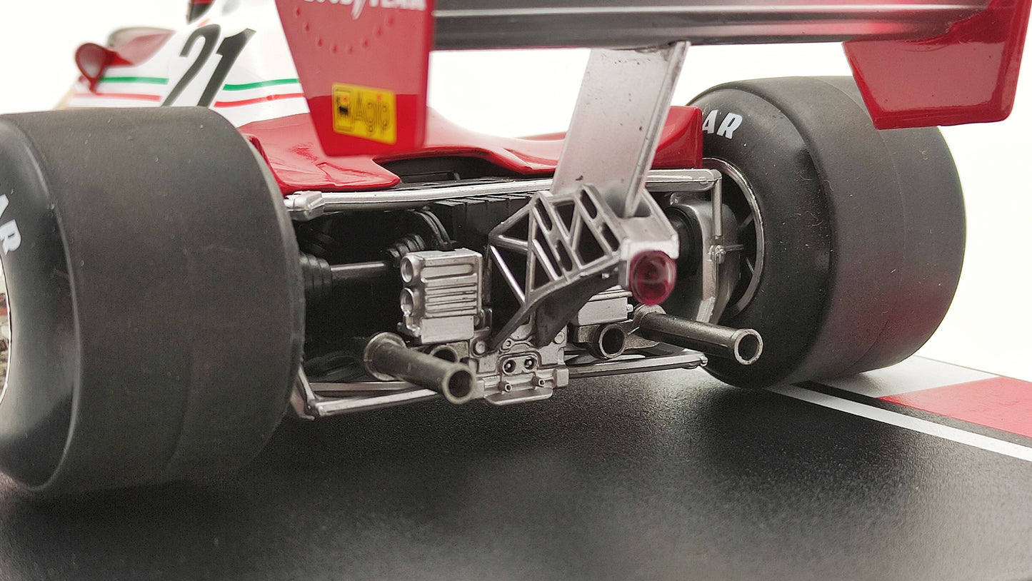 Model Car Group Ferrari 312 T3 Gilles Villeneuve Canadian GP 1977 F1 1/18 MCG18623F