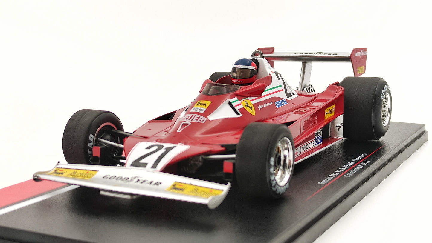Model Car Group Ferrari 312 T3 Gilles Villeneuve Canadian GP 1977 F1 1/18 MCG18623F